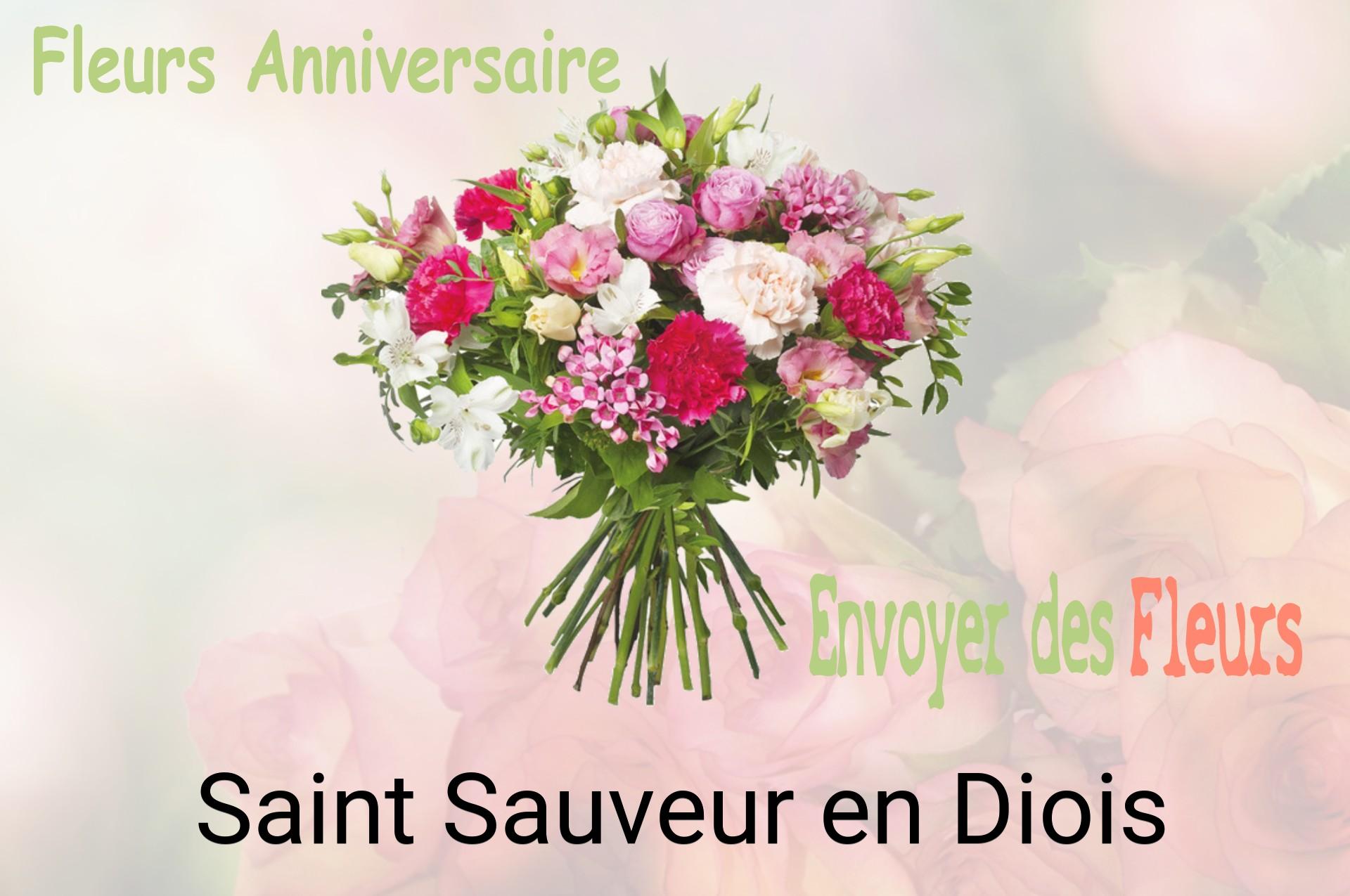 Bouquet de fleurs d’anniversaire livré à Saint-Sauveur-en-Diois